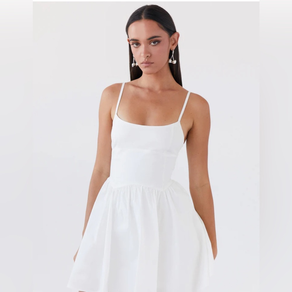 Peppermayo White Mini Dress